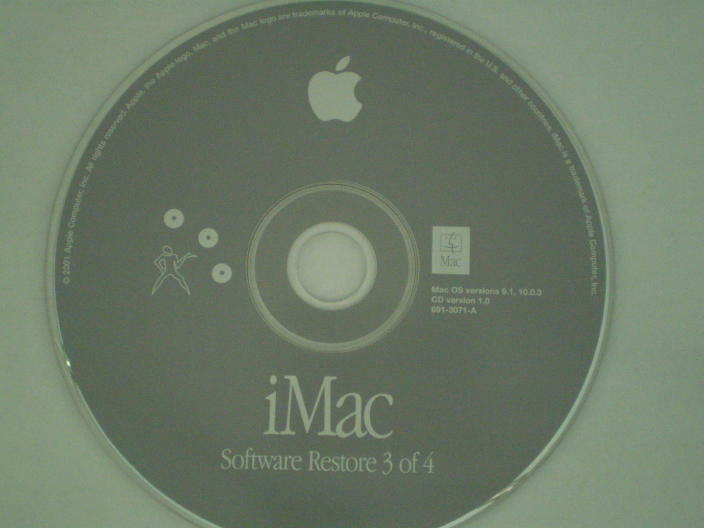 Apple Macintosh iMac (2000) Software Media Pack 600-9210 – 10 CD’s