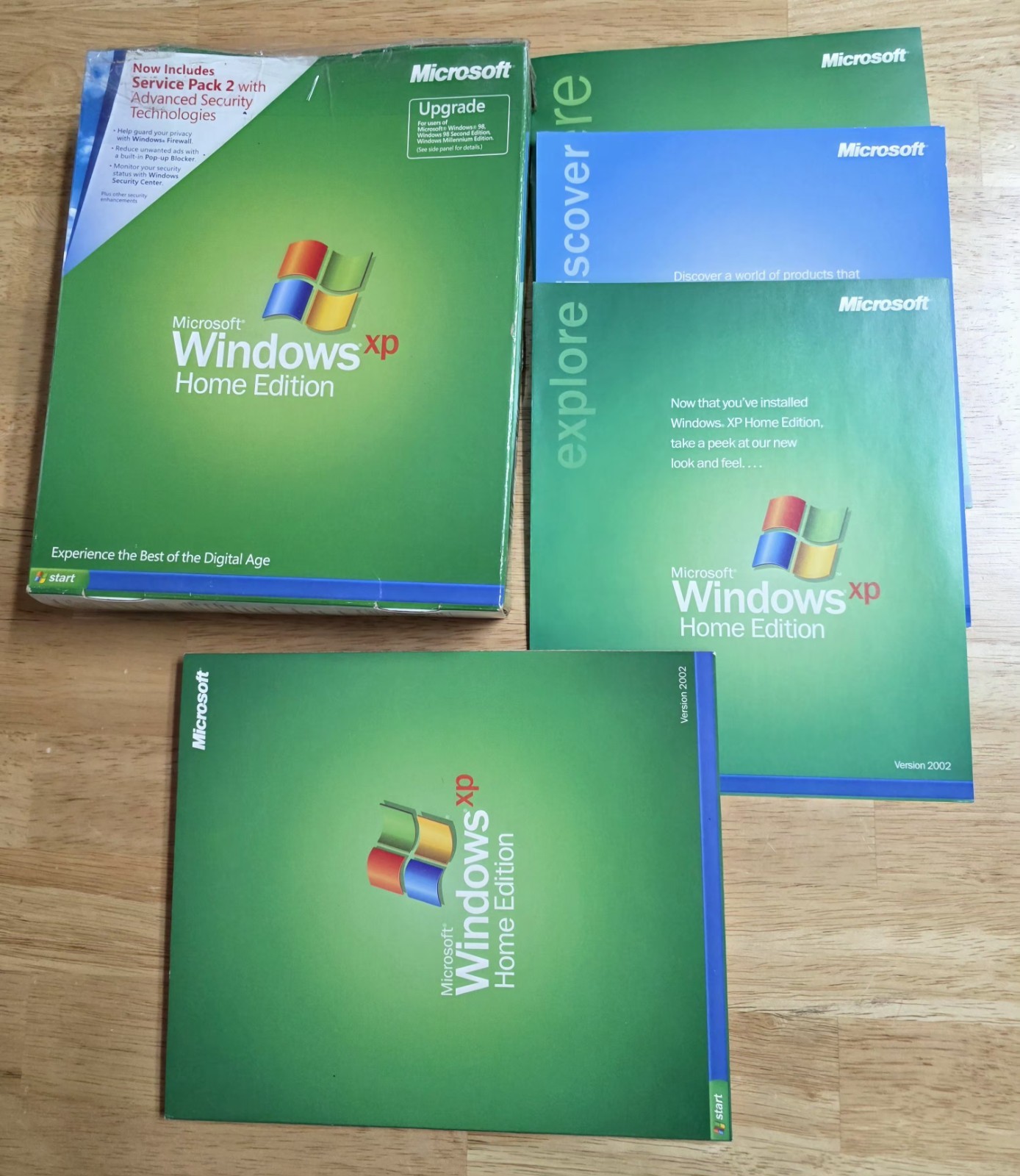 Microsoft Windows XP Home Edition Upgrade With Product Key