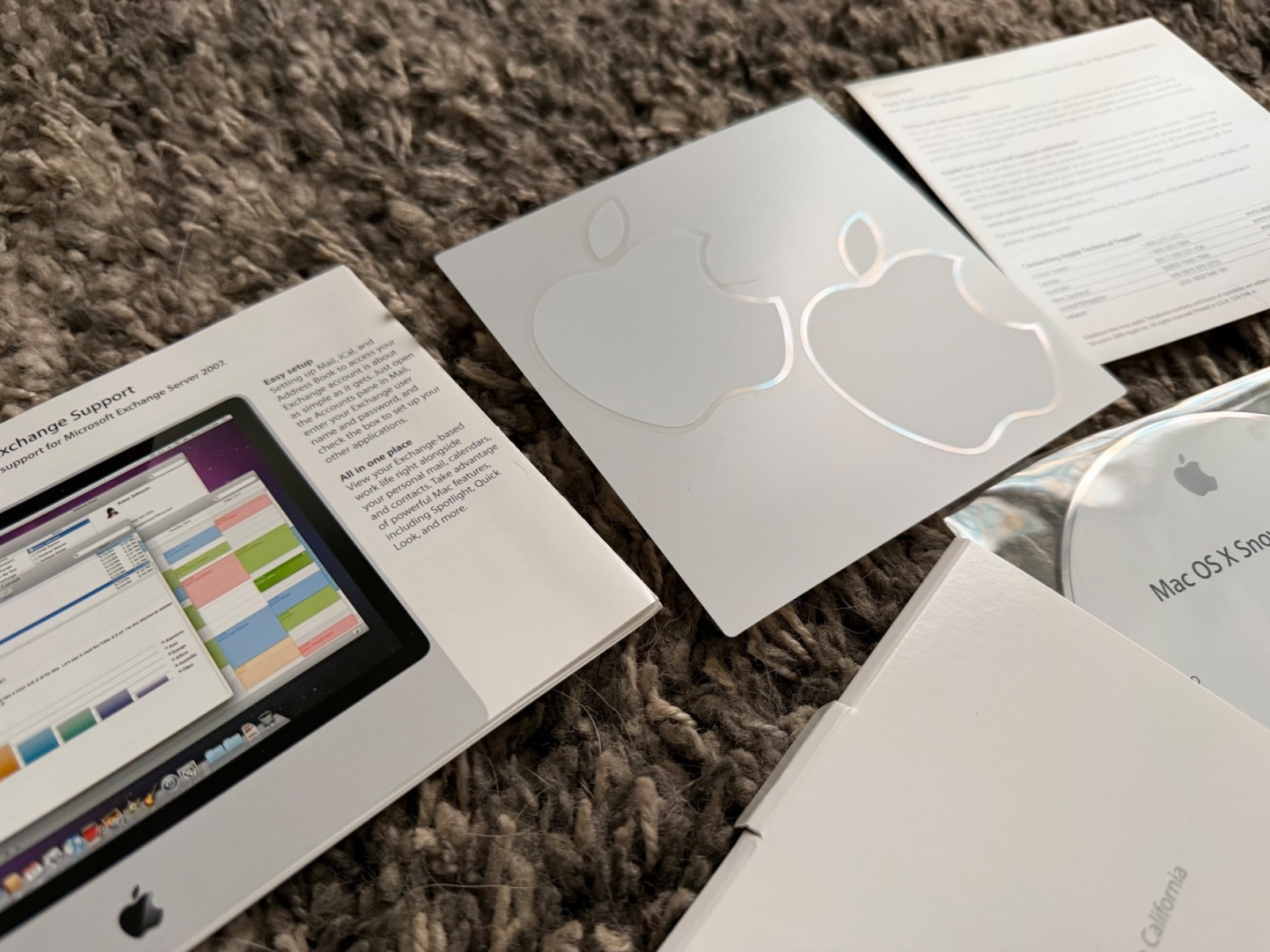 Apple Mac OS x Snow Leopard Operating System version 10.6.3