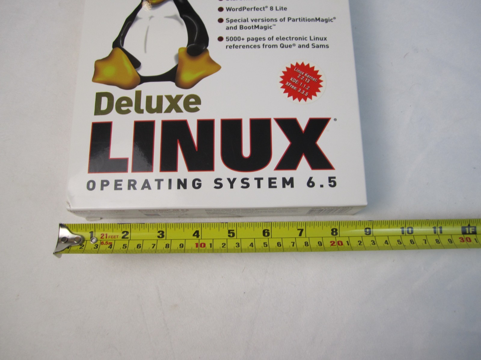 Deluxe Linux Mandrake 6.5 (Red Hat) Operating System – New Open Box – Read Desc