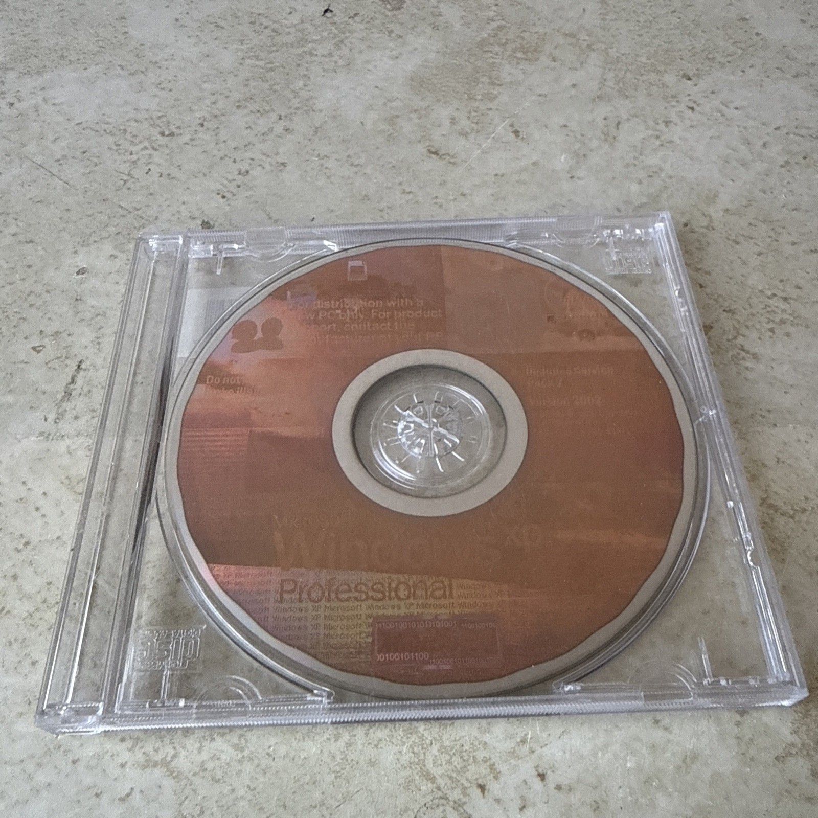 WINDOWS XP PROFESSIONAL 2002 INCLUDES SERVICE PACK 2. (NO CD PRODUCT KEY)