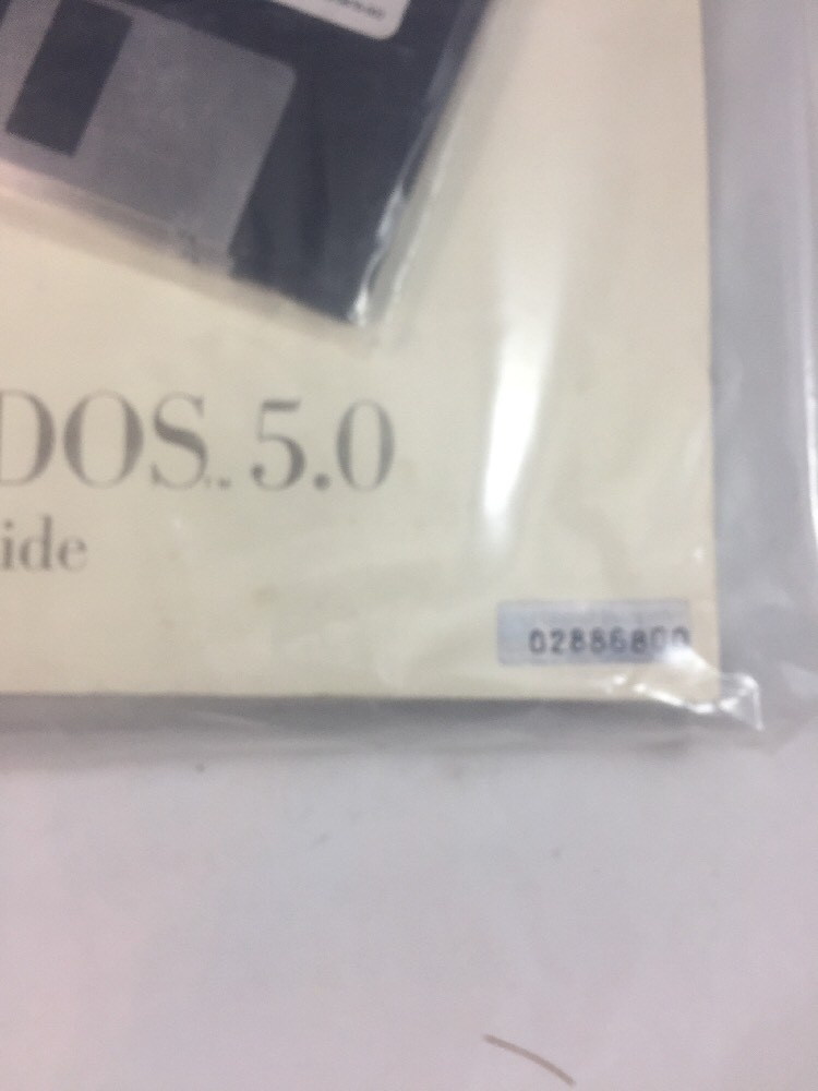 NEW DOS 5.0 Vintage Collectible Digital Research 3.5″ Disk DR DOS 5 Rare 1991-92