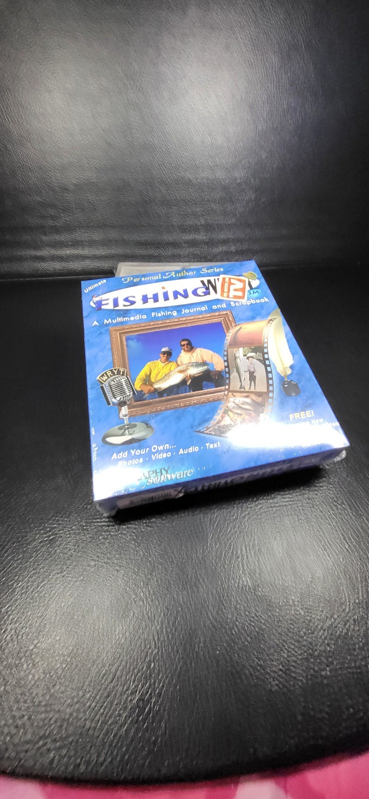 Vintage PC Software .com FISHING & WEDDING Big Box Complete Set CD Manuals WIN95