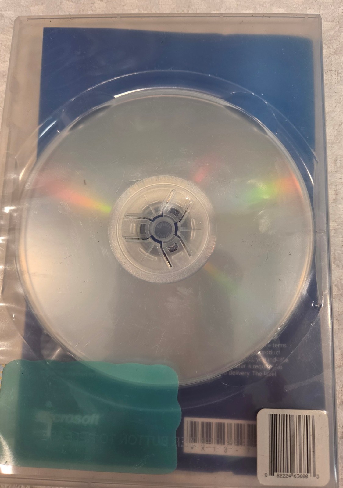Microsoft Windows Vista Business SP1 DVD 32-Bit 66j-05542 +Windows Anytime Upg