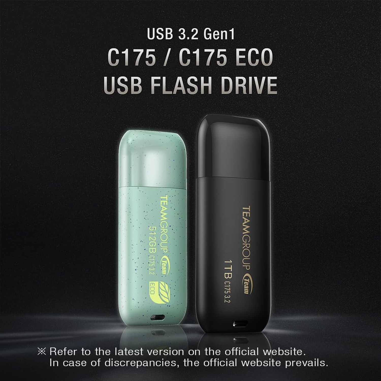 TEAMGROUP C175 32GB 5 Pack USB 3.2 Gen 1 (USB 3.1/3.0) Flash Thumb Drive, Ext…