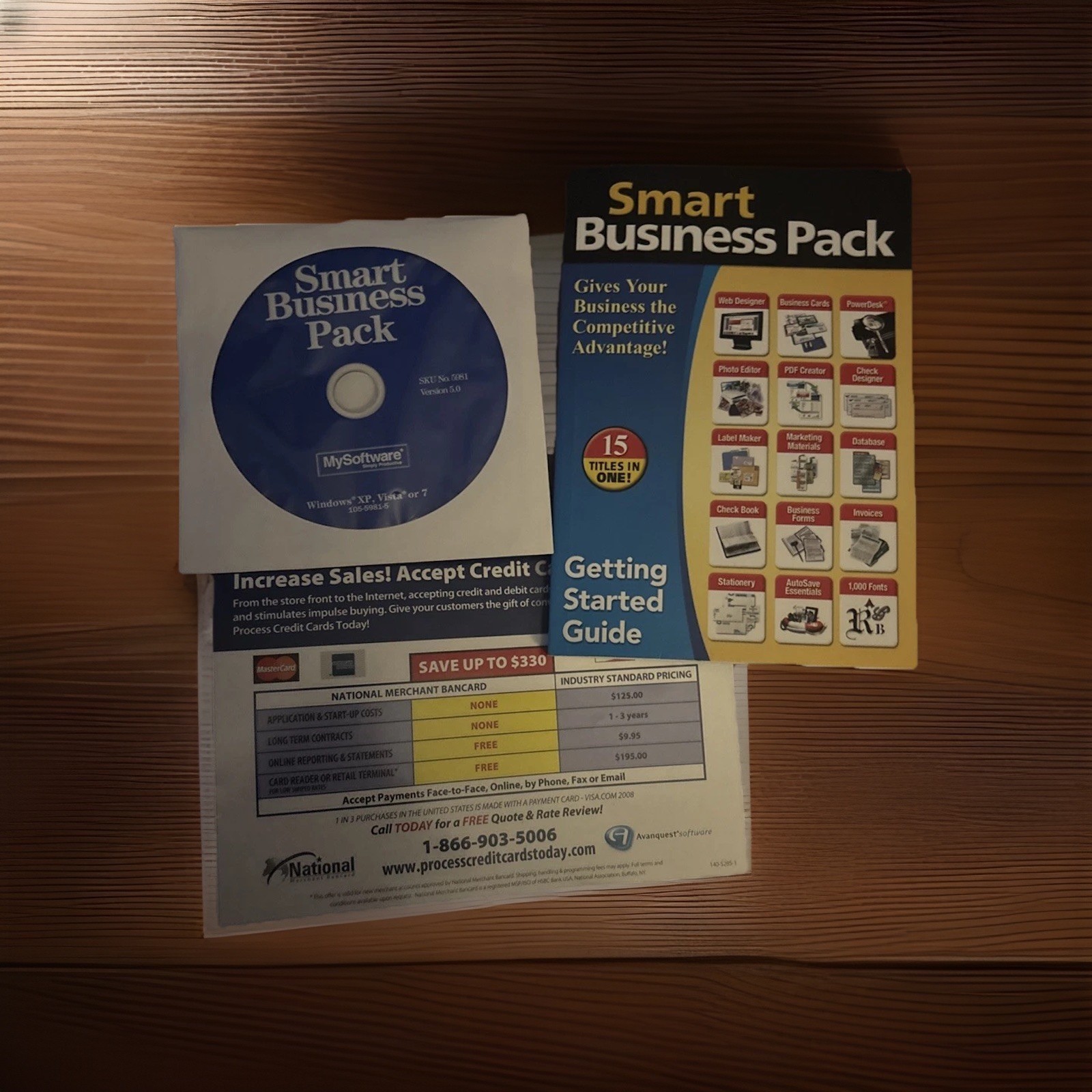 Smart Business Pack For Windows XP- Vista Or Vista 7 Sku#5981 Version 5.0