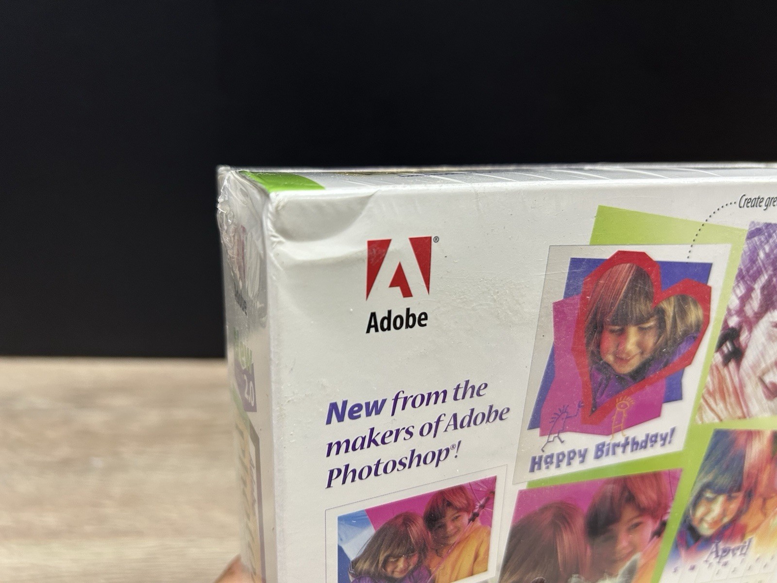 Vintage Adobe Photo Deluxe 2.0 For Windows CD-ROM Software System New & Sealed