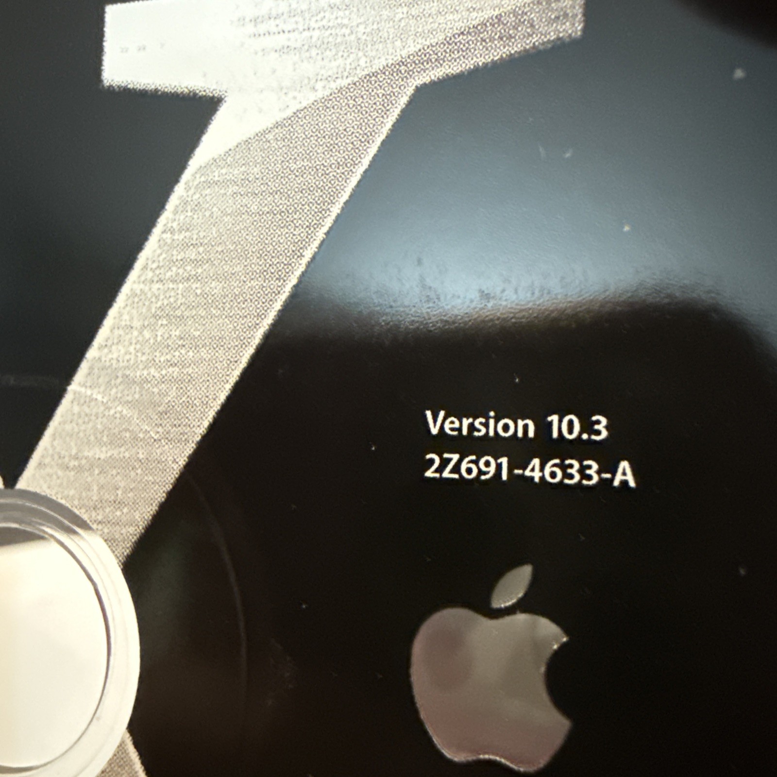 Vintage Apple OS X Panther 10.3 Install Disc 1 Upgrade Disc
