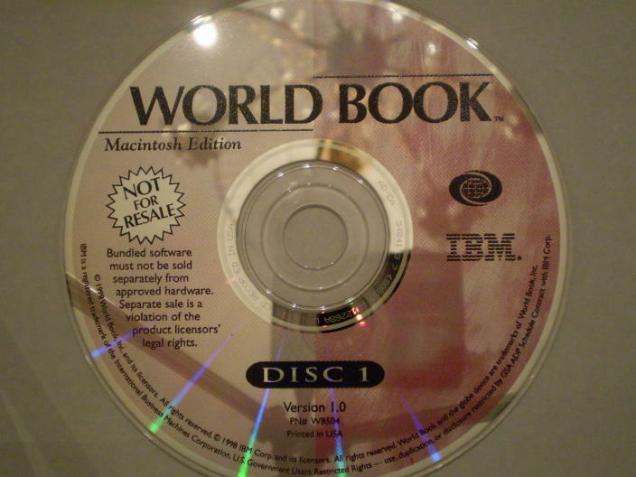 Apple Macintosh iMac (1999) Software Media Pack- 8 CD’s