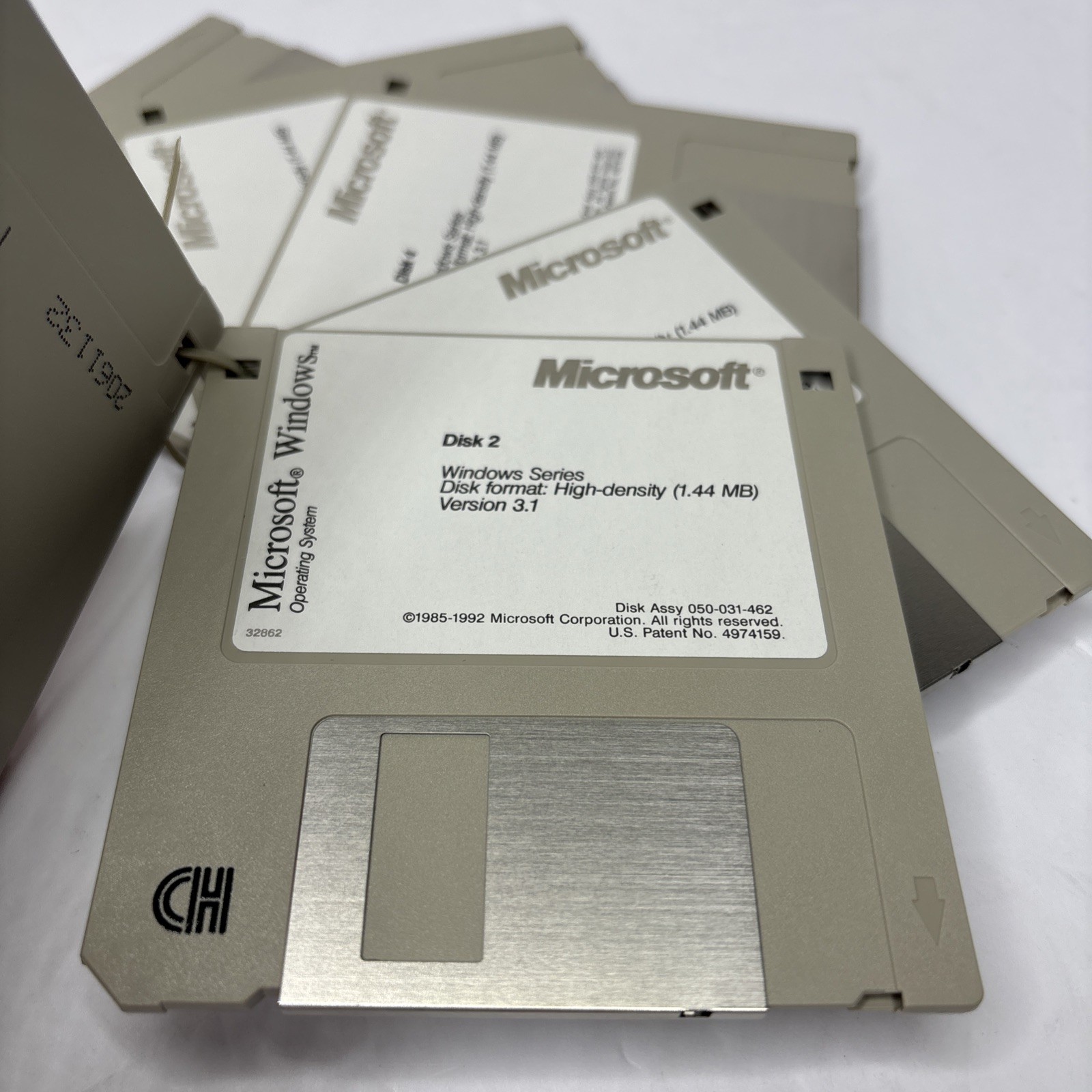 Microsoft Windows Series Vintage Version 3.1 Disk 1-6 Lot 1.44MB Floppy Disk