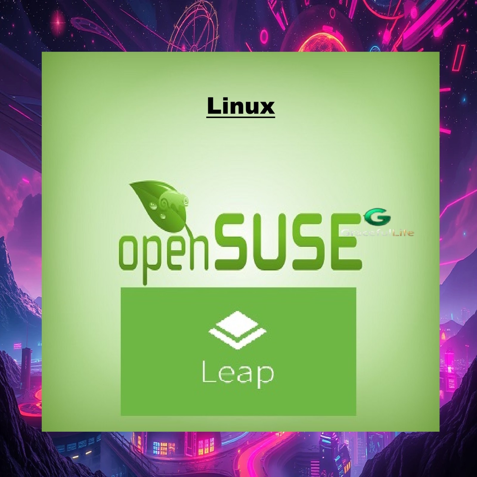 openSUSE Leap Linux OS 64-Bit Live Install Bootable Software ~ 2025 edition