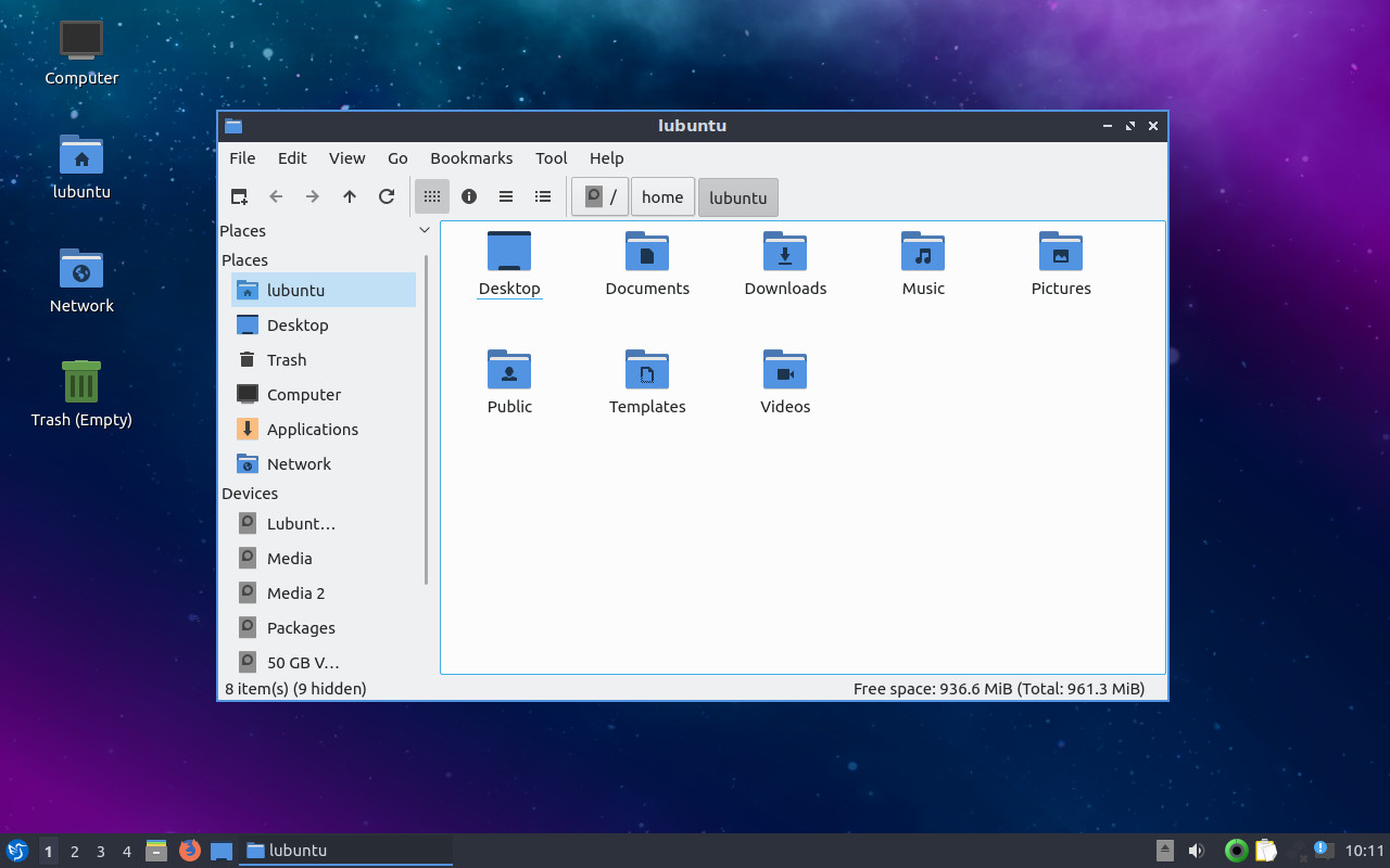 Lubuntu 19.04 Disco Dingo 32-bit and 64-bit Combo Linux Live Install DVD PC Mac