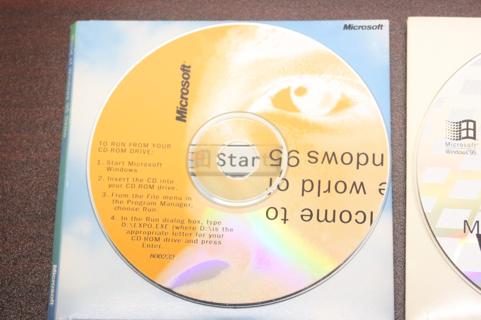 Microsoft World of Windows 95 Interactive Demo CD & Migration Planning Kit BETA