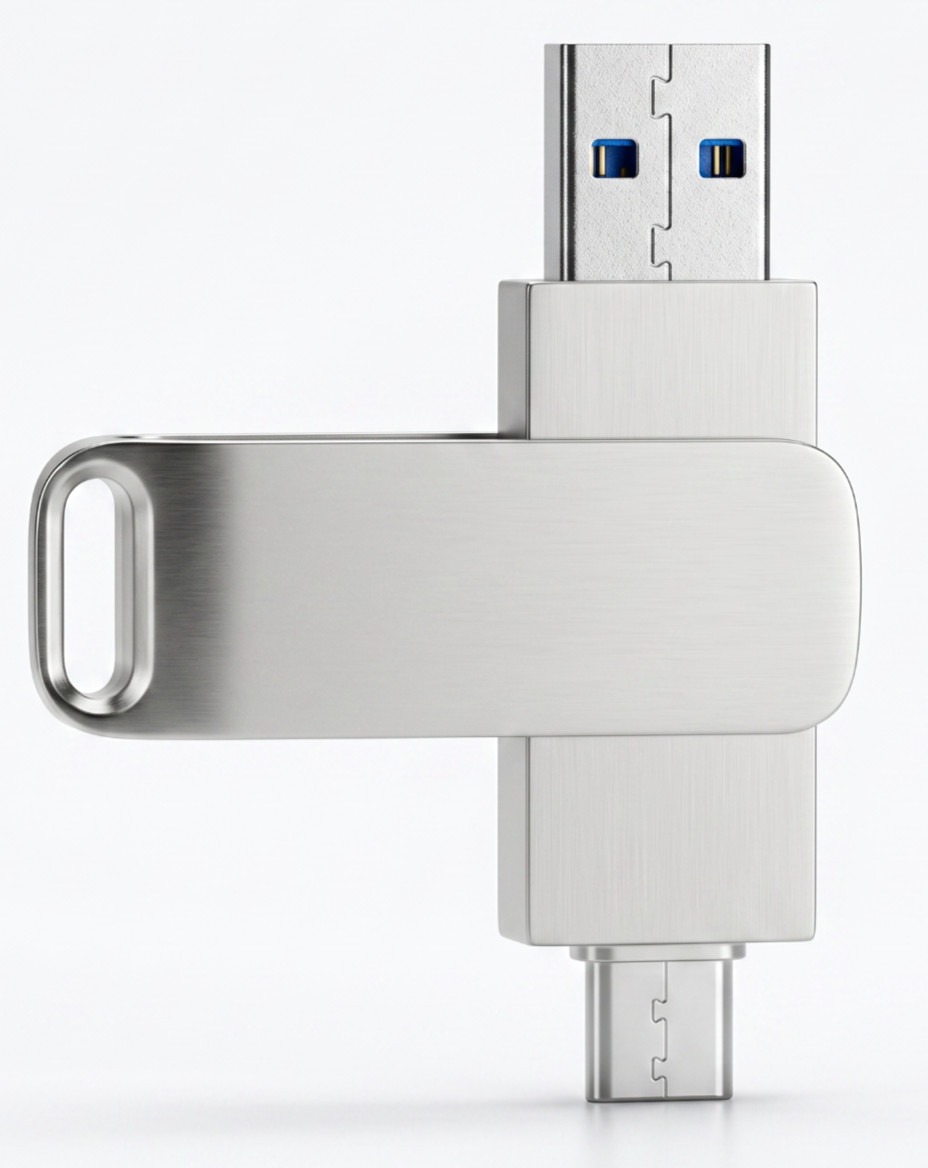 |Mac OS Tech Support Drive – Dual Connection USB 3.0 & USB-C| Easy Instructions