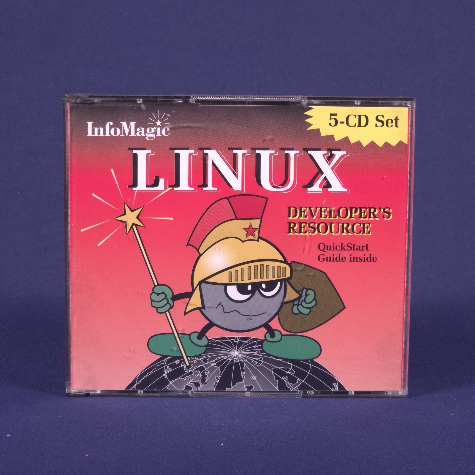 Linux Developer’s Resource (5-CD ROM Set, 1995) Slackware 3.0 Red Hat Debian