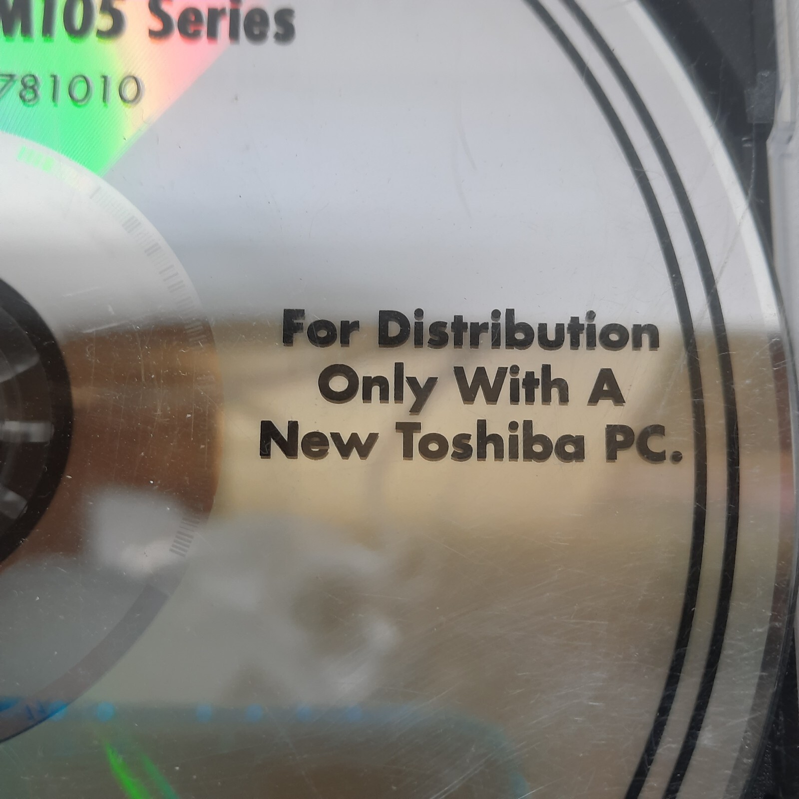 Toshiba Recovery and Application Drivers DVD Satellite M100/M105 NEW SEALED