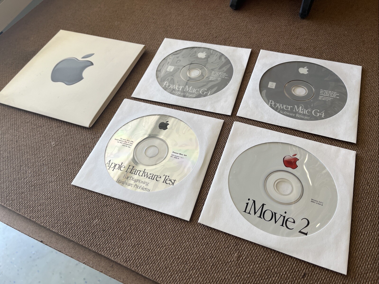 Apple Power Mac G4 Version 9.0.4 Install Restore discs iMovie2