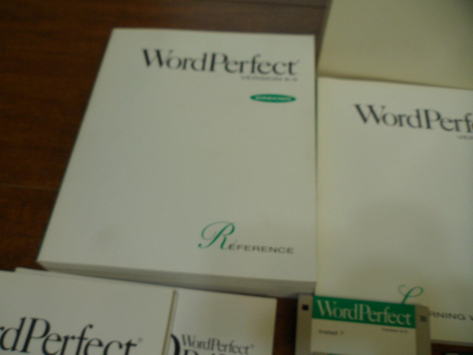 Vintage WordPerfect Version 6.0 Windows System Competitive Trade-up