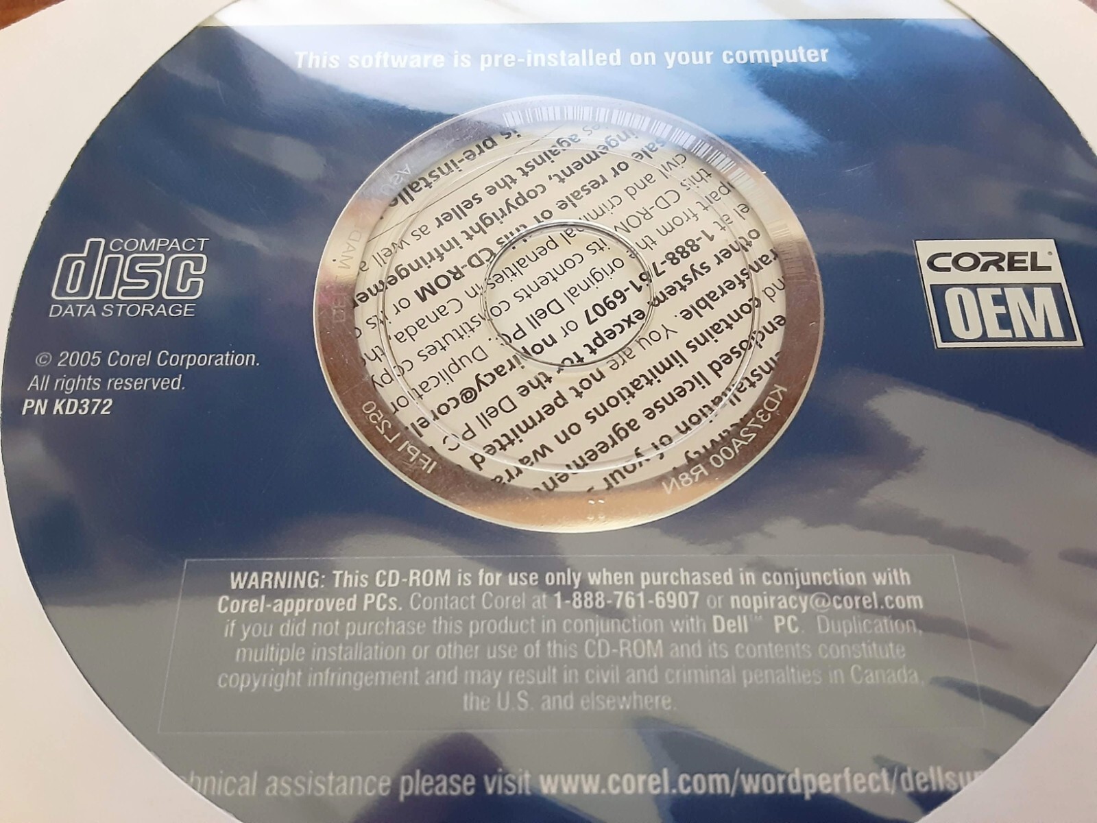 WordPerfect Productivity Pack CD 2005 Corel OEM