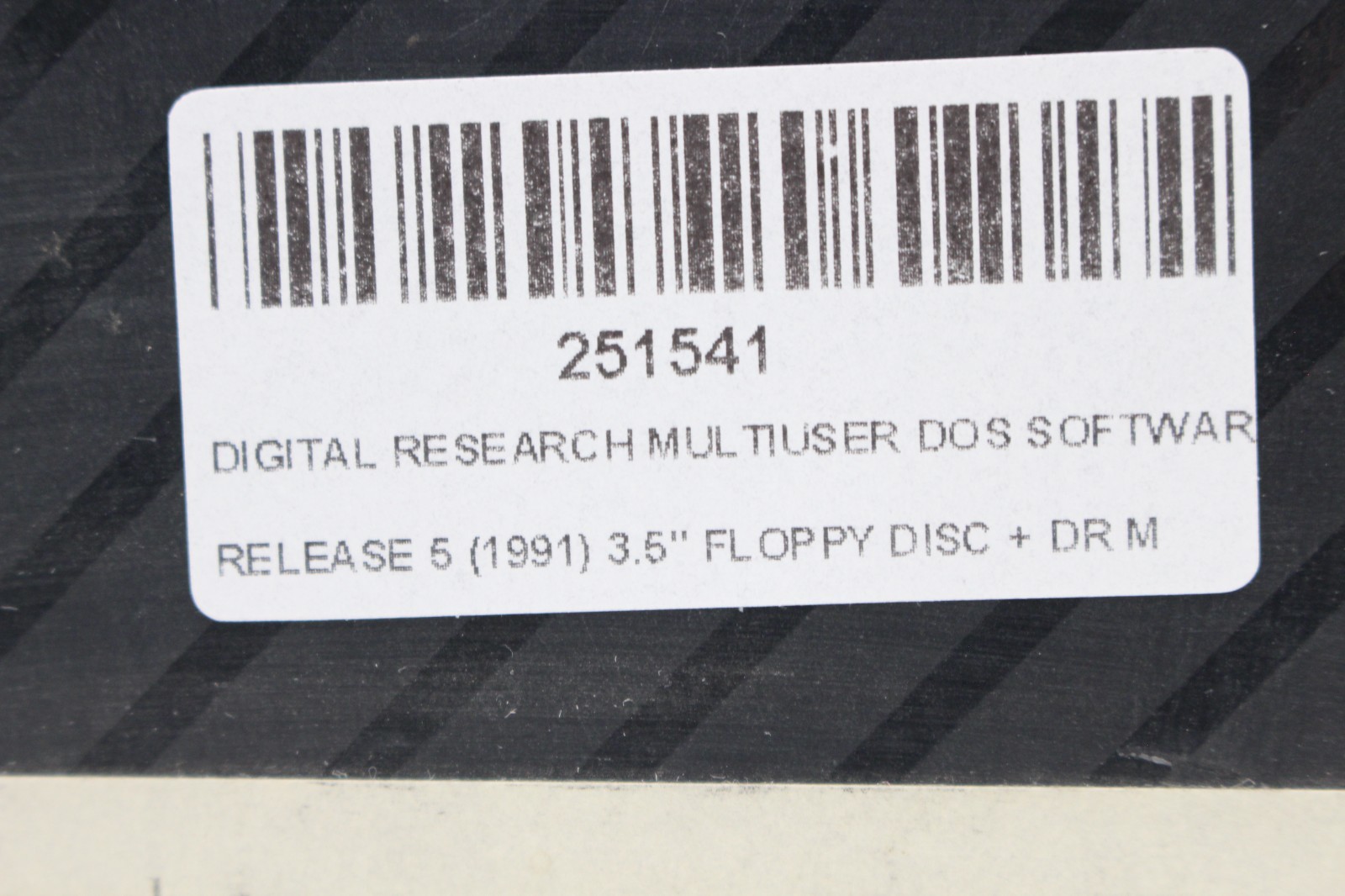 DR DOS OPERATING SYSTEM OS Digital Research V5 MANUALS ONLY Rare RETAIL BIG BOX