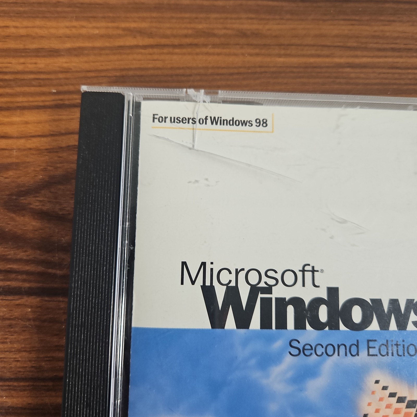 Vintage Microsoft Windows 98 Upgrade CD-ROM w/ product key