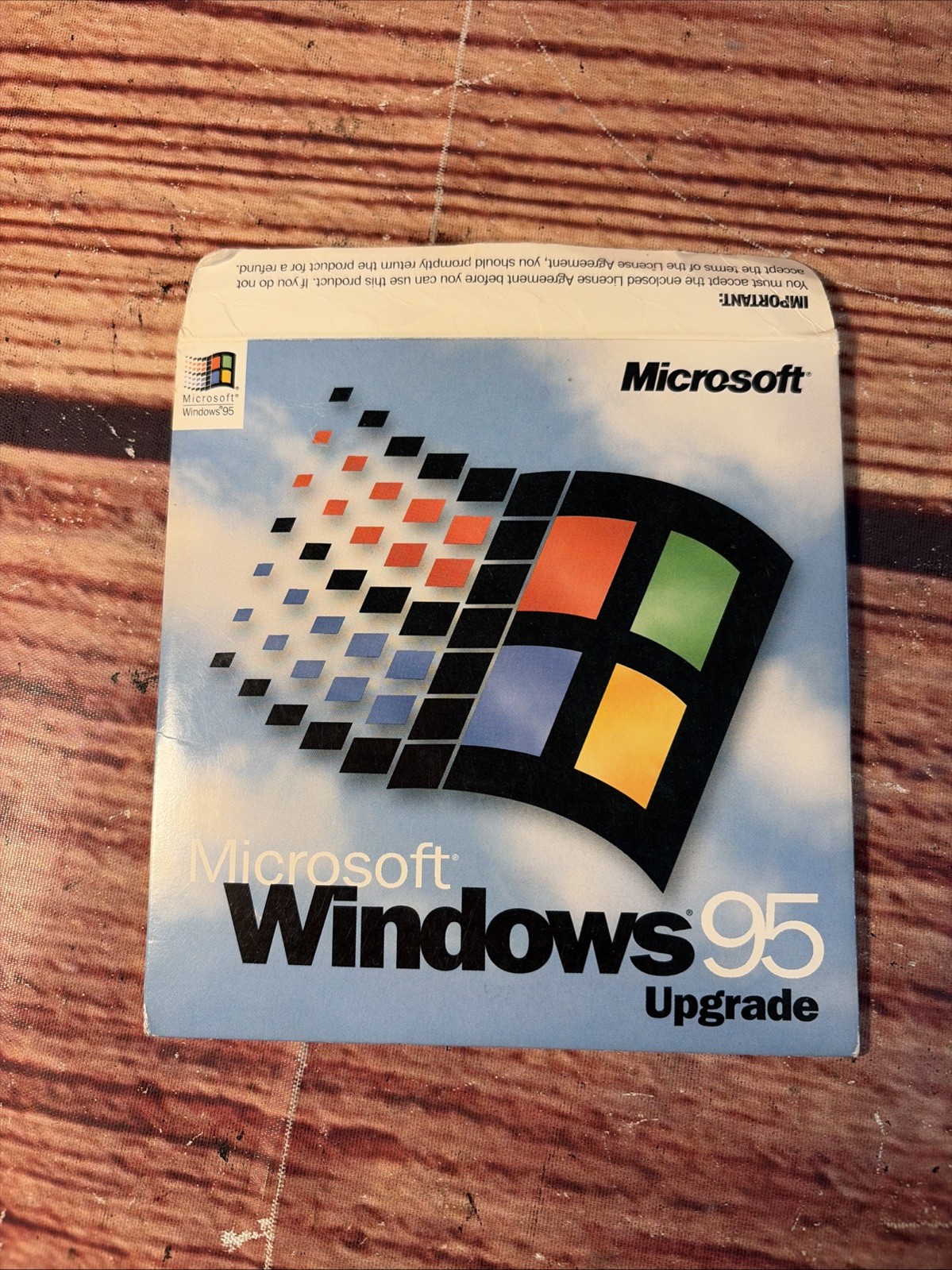 Microsoft Windows 95 Upgrade Disc CD W/ Product Key