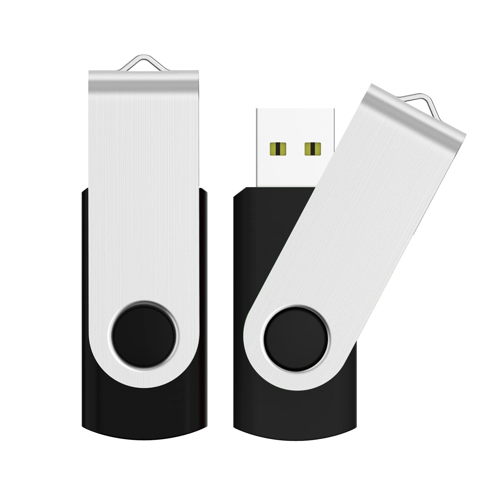 JUANWE 128GB Flash Drive 2 PCS, 2.0 Thumb Drive USB Drives Pendrive for File …