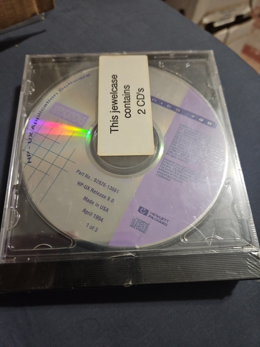 HP-UX Applications Software 9.0 for Workstations 700 Series B/C/J Class – SEALED