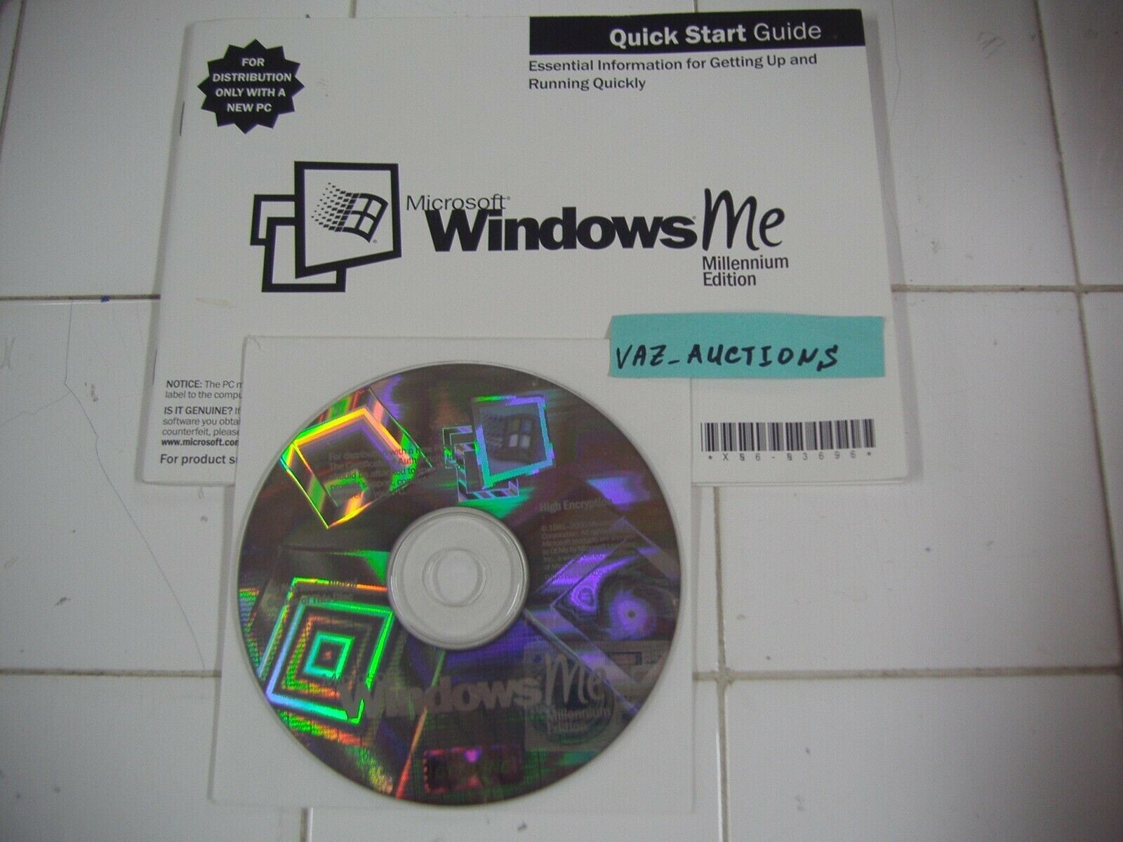 MICROSOFT WINDOWS ME FULL VERSION MS WIN MILLENNIUM =NEW SEALED=