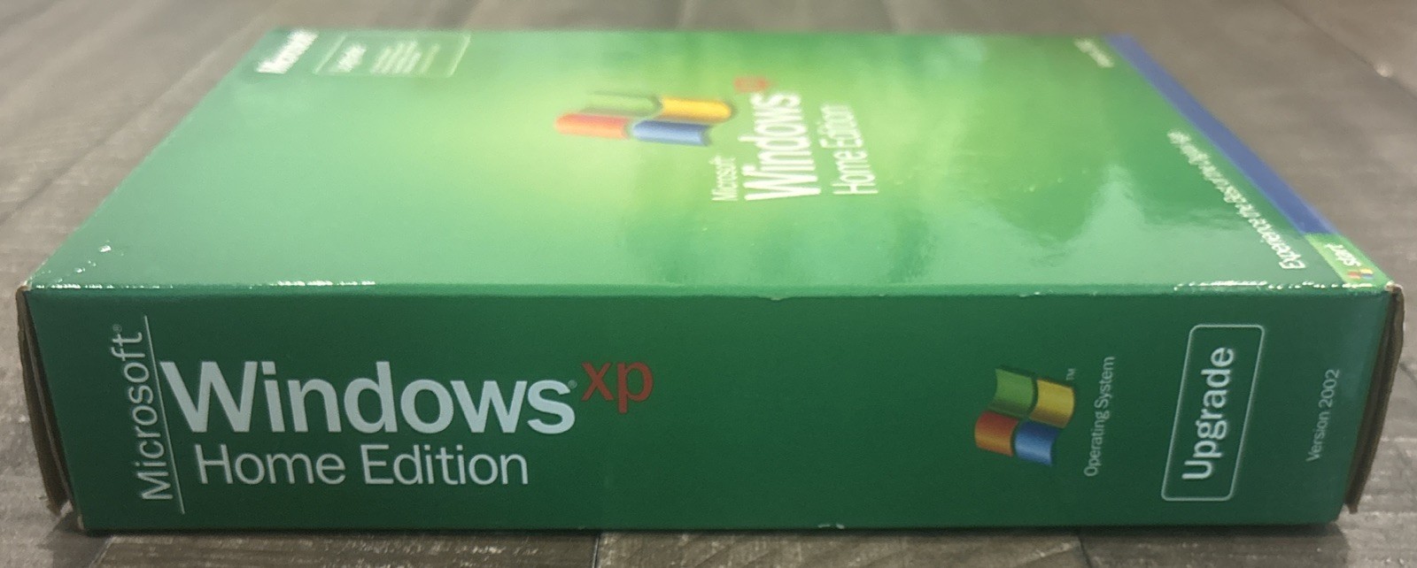 Vintage 2002 Microsoft Windows XP Home Edition Upgrade CD SP1 Full Retail Box!