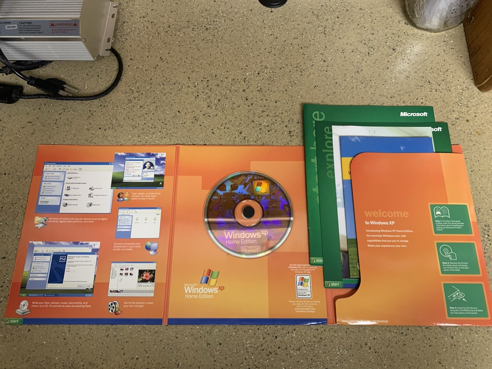 Windows XP Home Edition Upgrade 2002 with Sp1 & Product Key