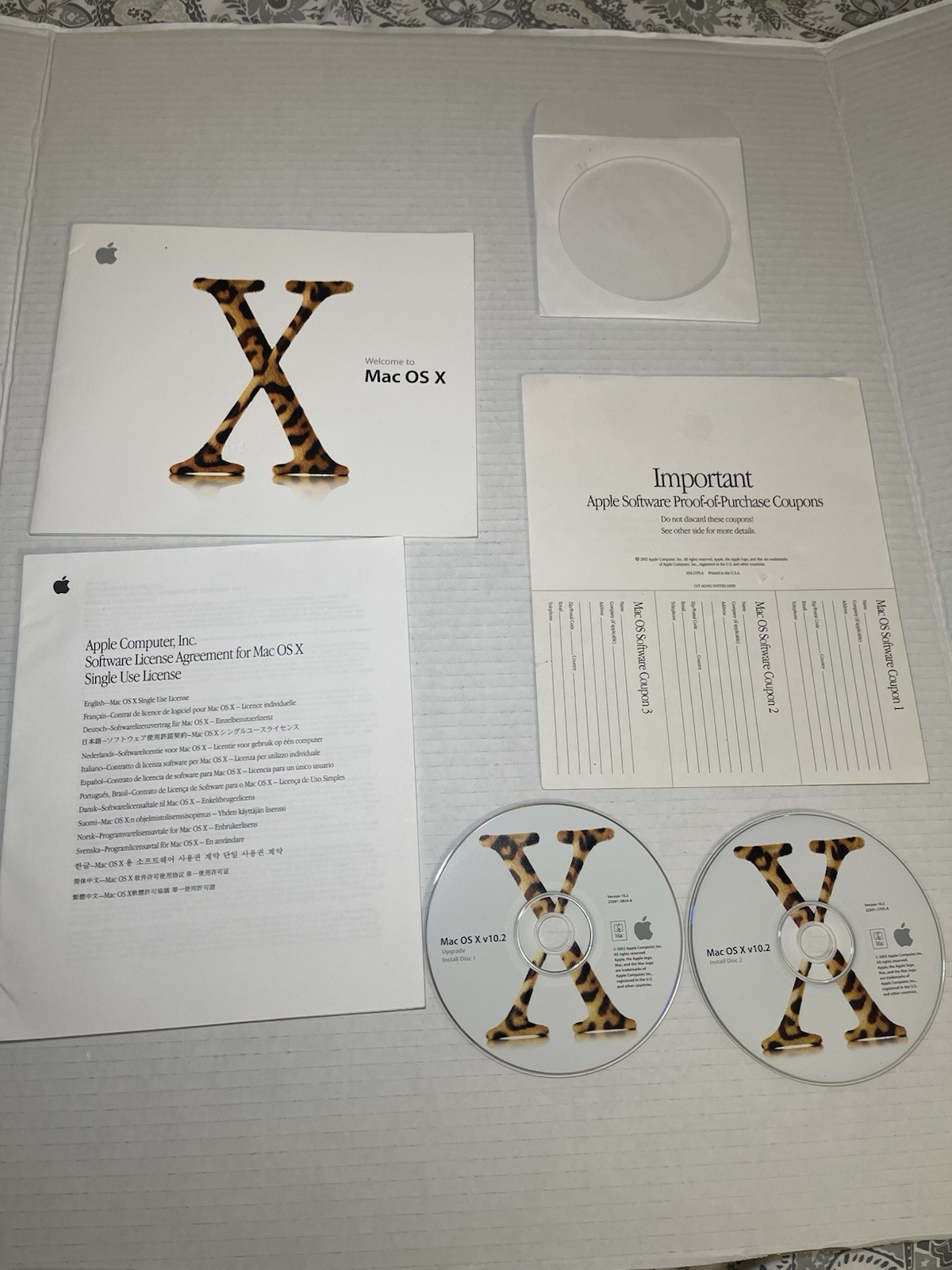 Apple Mac OS X v10.2 Upgrade Install, Developer Tools and Info Guide