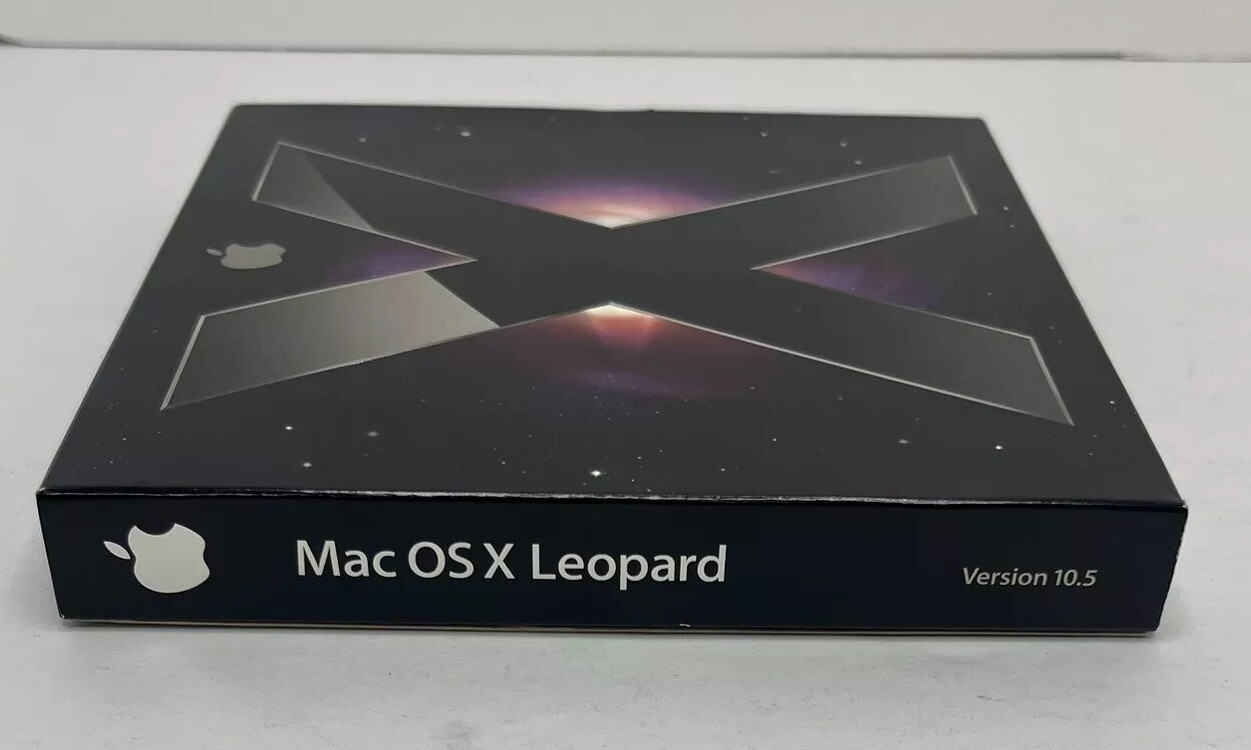 Apple Mac OS X Leopard 10.5 & Update 10.5.6 Install DVD iWork Office Mac
