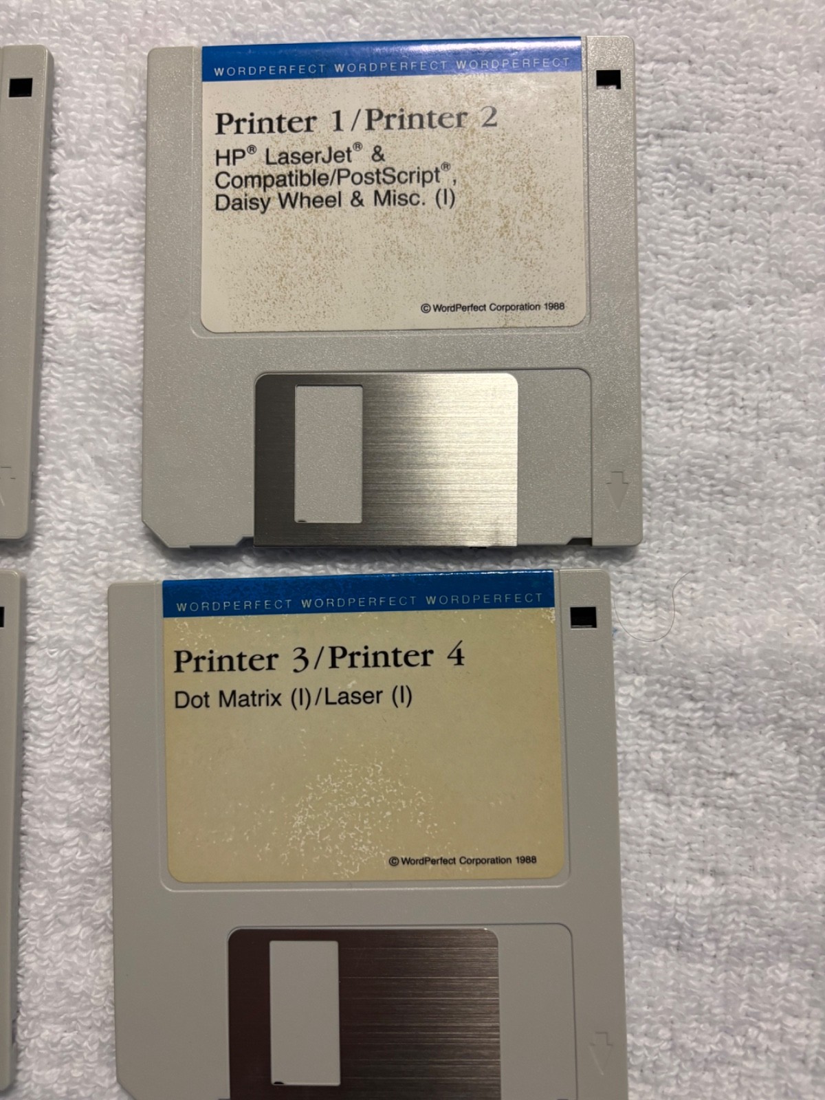 WordPerfect for MS-DOS, 6 Disk Set