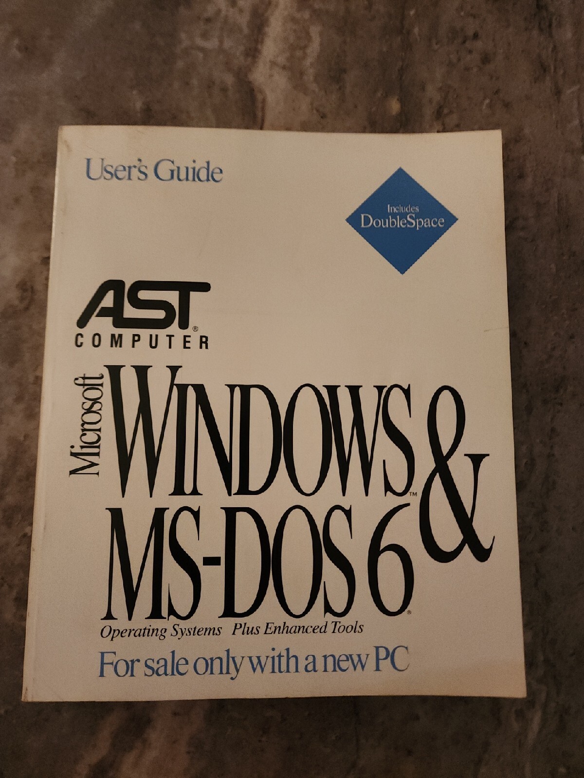 Sealed Microsoft MS-DOS 6 Plus Enhanced Tools Users Guide