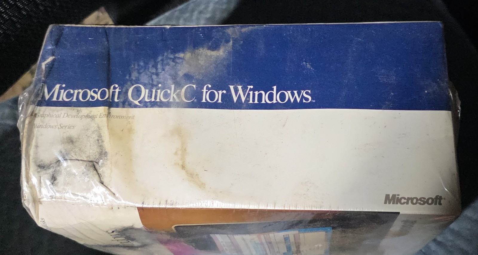 NOS 1991 Microsoft Quick C for Windows on 5.25” disks SEALED RARE!
