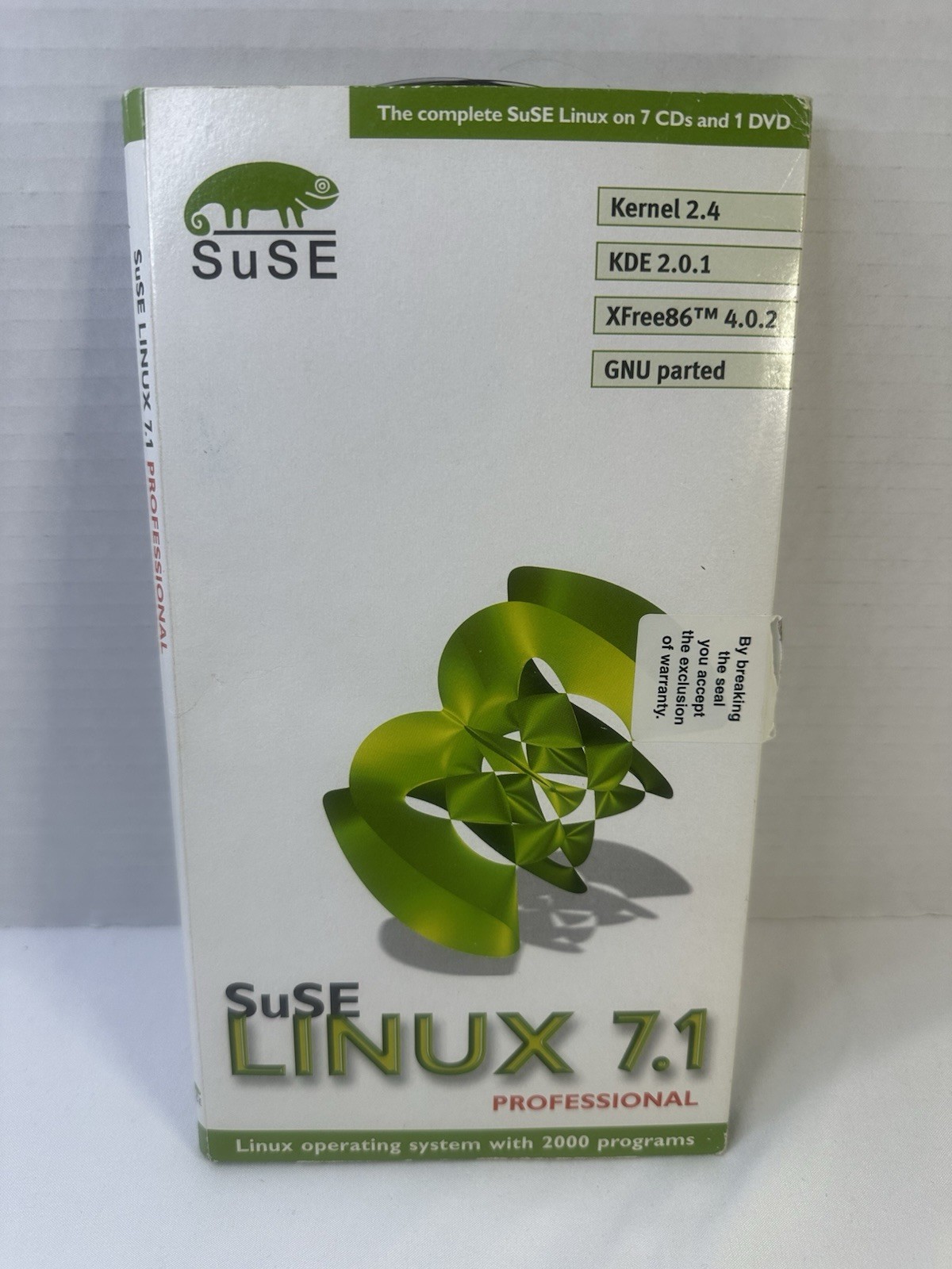 SuSE Linux 7.1 Professional 8 Disc CD Set