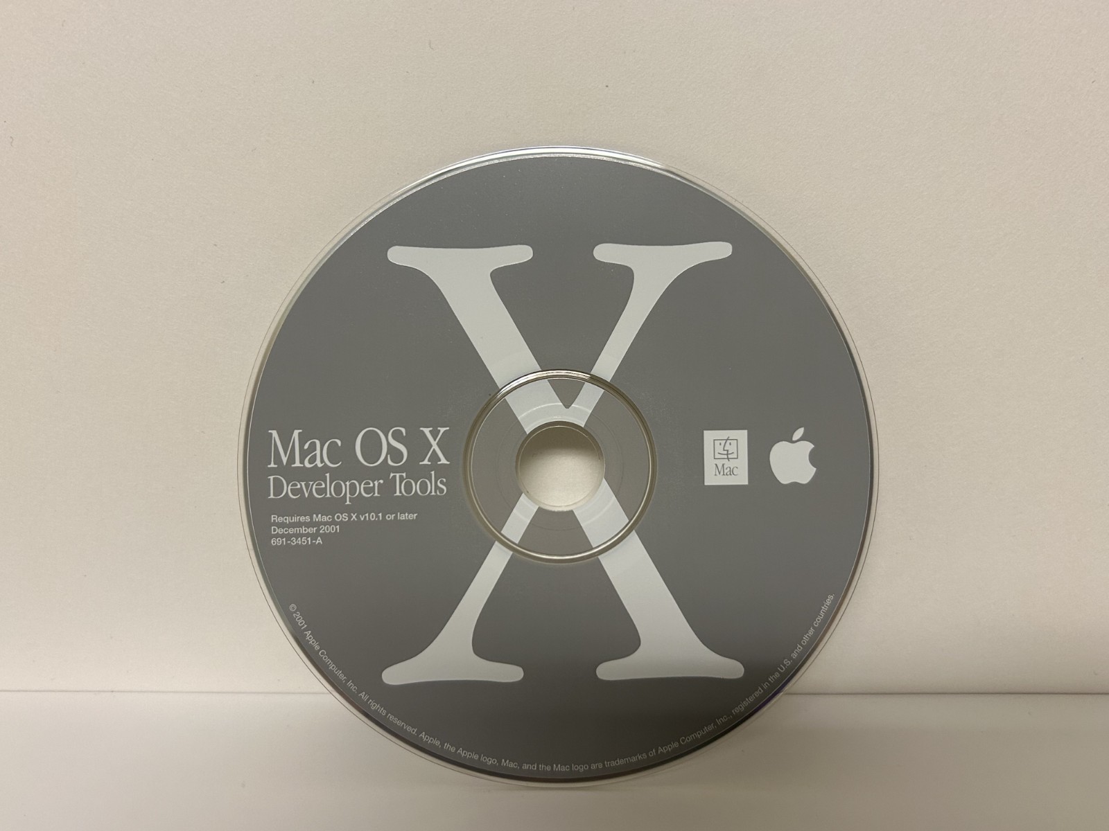 2001 Apple Mac OS X 10.1 Developer Tools – Original Installation CD – FREE SHIP