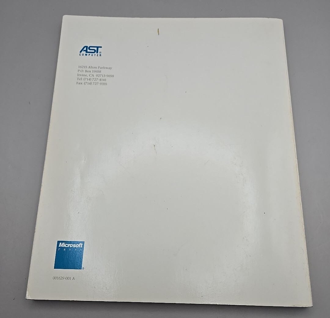 Lot (6) Microsoft MS-DOS 3.1 And 5.0 Operating System Concise User’s Guide