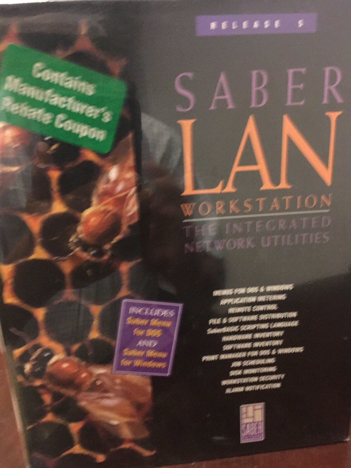 Lot Of 3 New. 2 Saber LAN Workstation Release 5,Node Activation. One Is NFR.