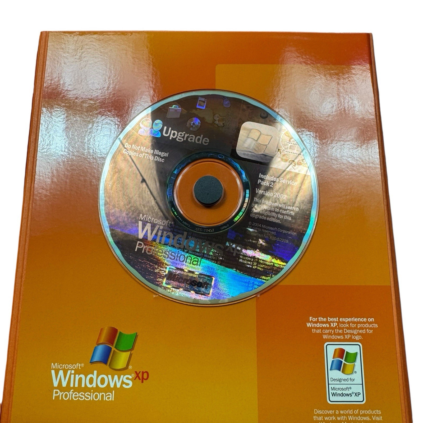Microsoft Windows XP Professional Service Pack 2 Upgrade Full Retail Box English