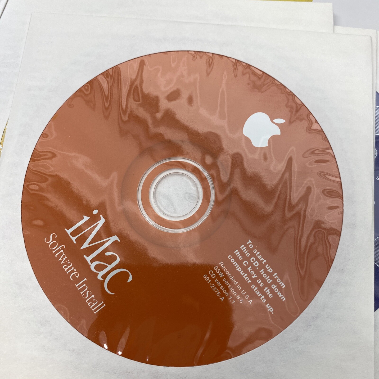 Imac Version 8.6 Installation & Software Restore Disc + All Software iMac