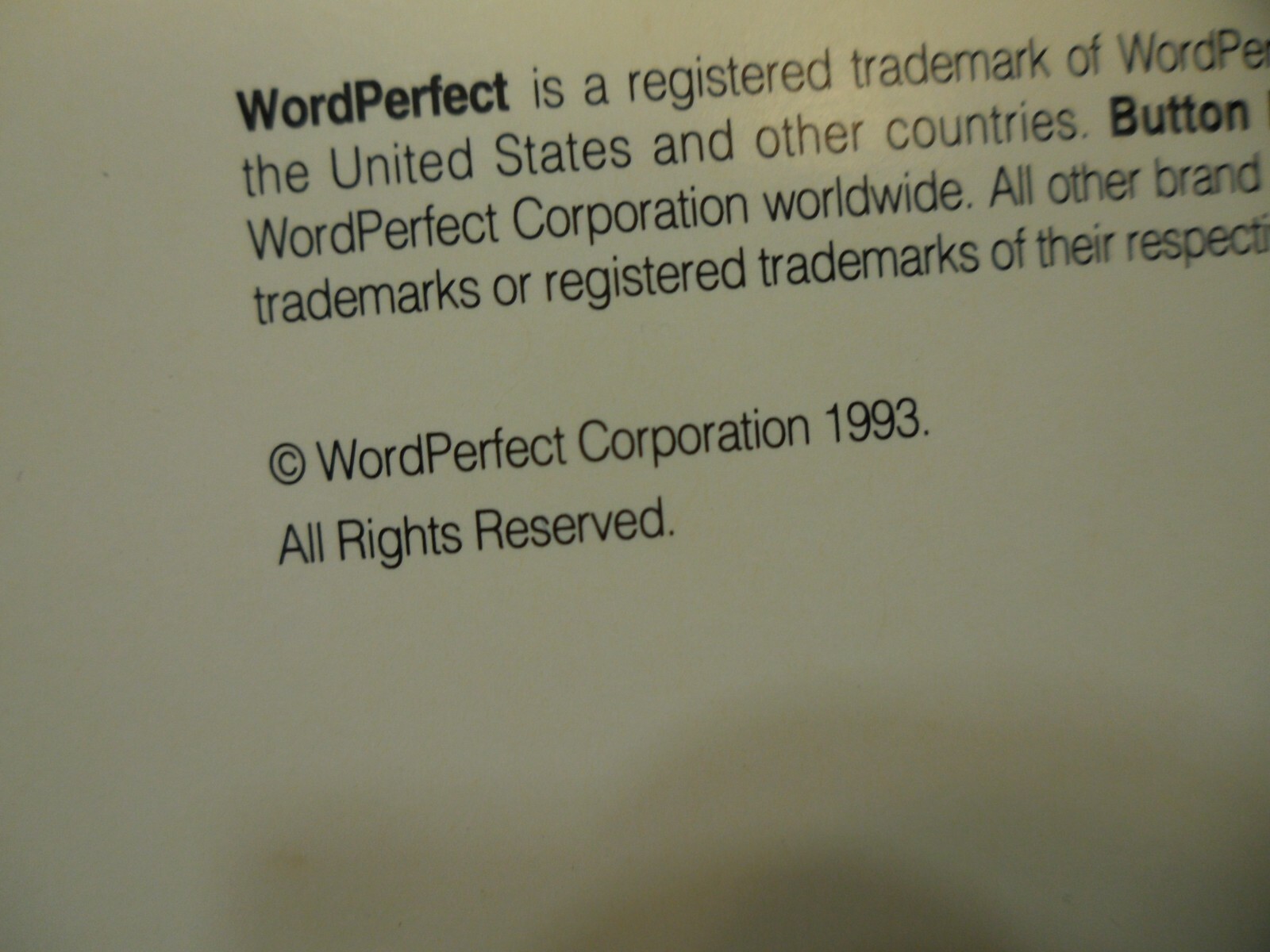 Vintage WordPerfect Version 6.0 Windows System Competitive Trade-up