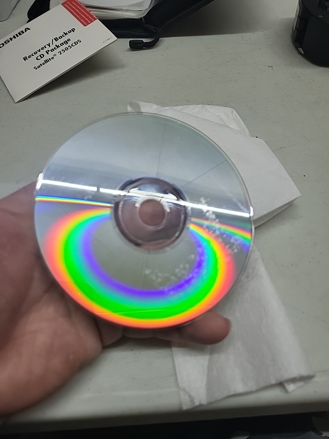 Toshiba Recoveey/Backup Satellite 2505CDS Backup C1170-1
