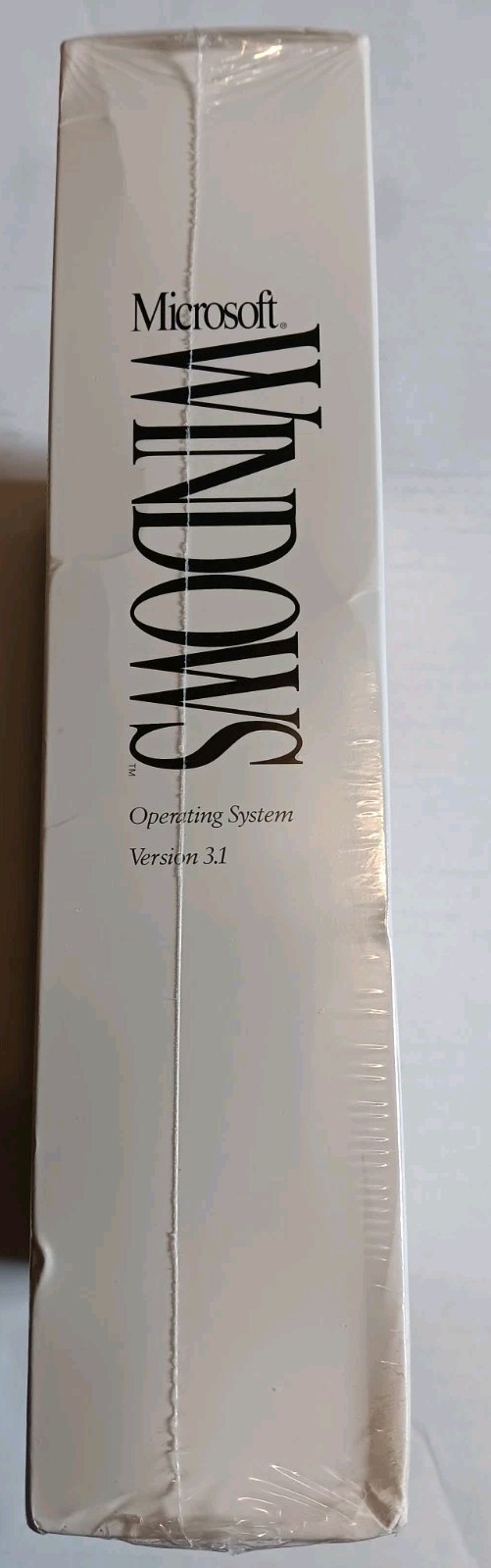 New Sealed Microsoft Windows 3.1 Upgrade Edition Operating System For 3.0 Users