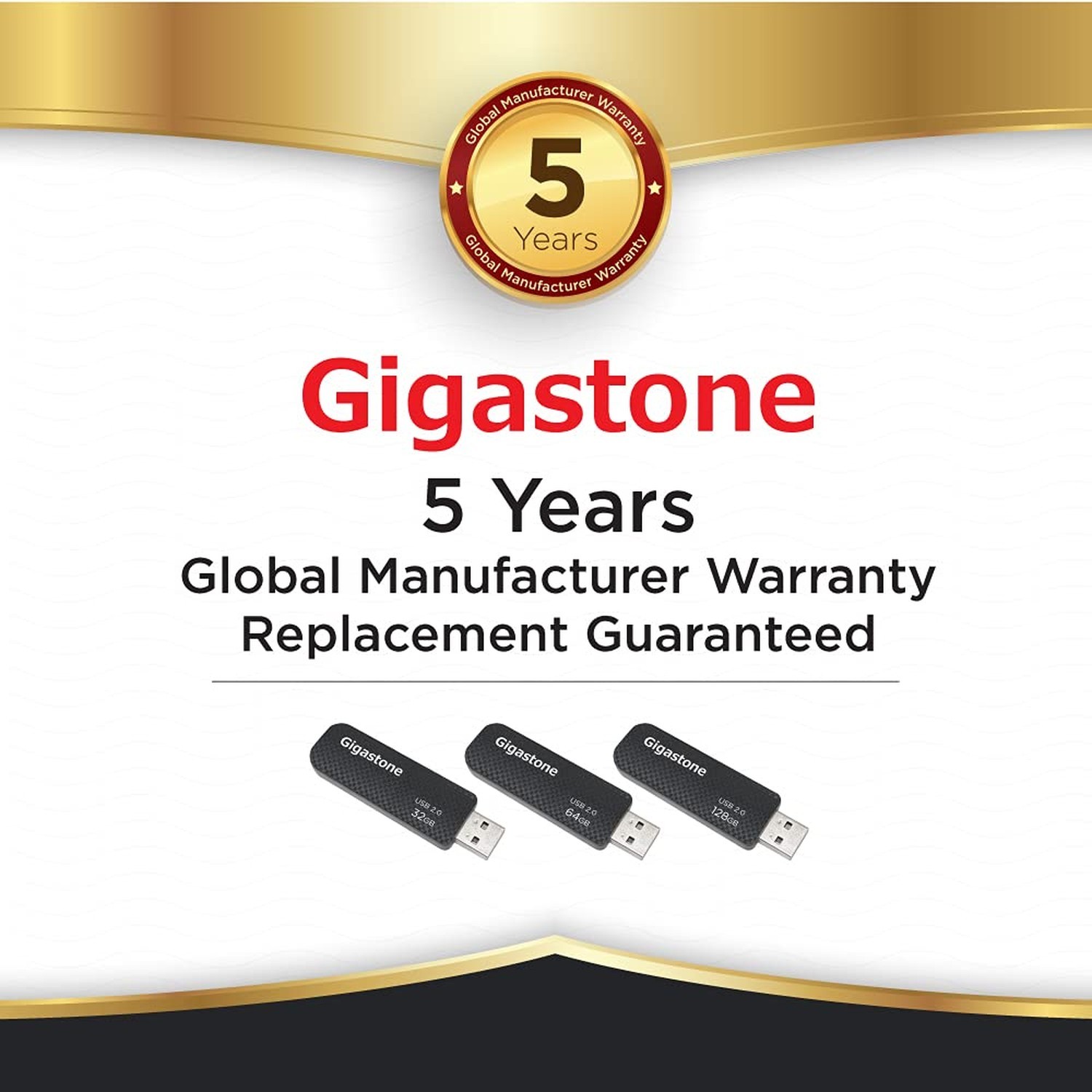 GIGASTONE V30 32GB USB 2.0 Flash Drive 2-Pack, Capless Retractable Design Pen…