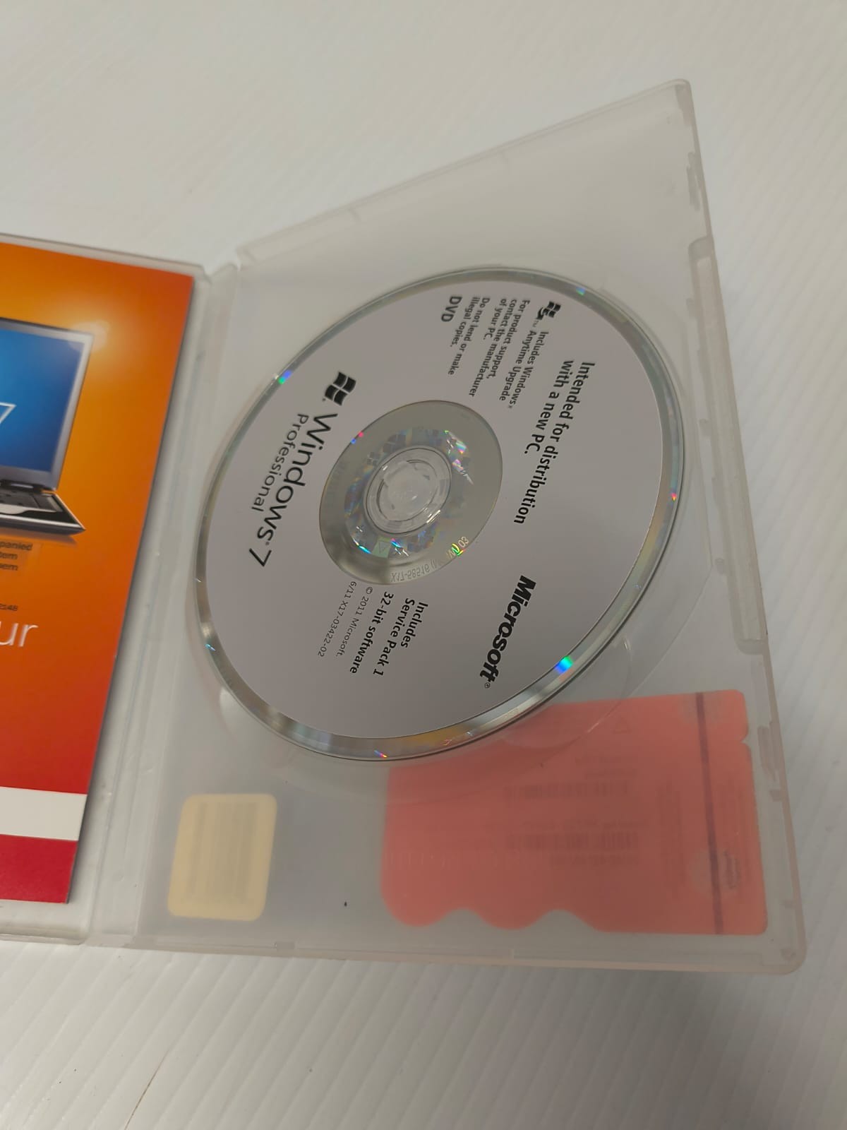 Microsoft Windows 7 Professional 32 bit Software DVD FREE SHIPPING