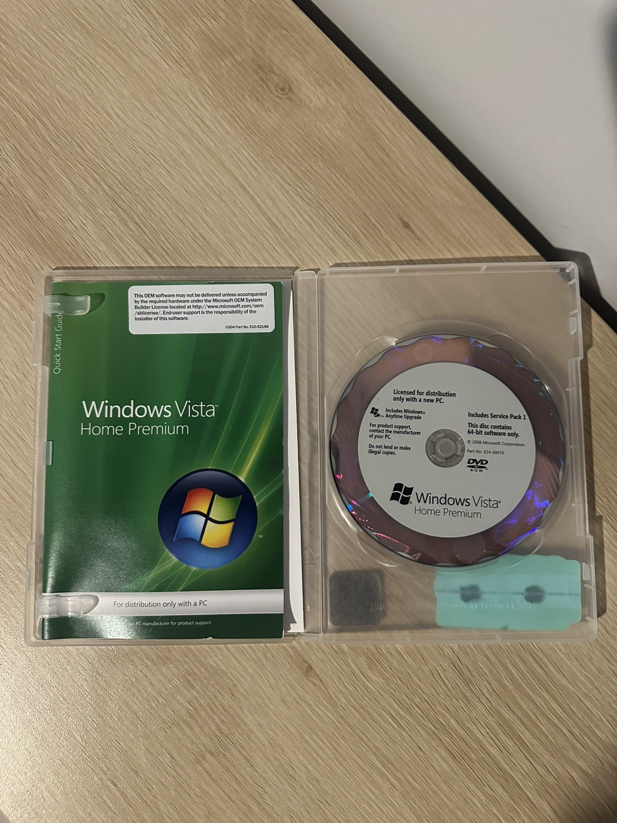 Microsoft Windows Vista Home Premium Operating System DVD, English