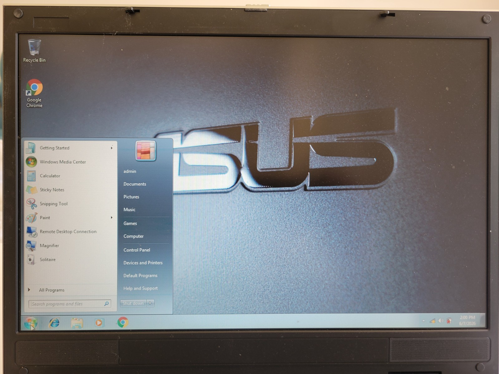 ASUS M6B00N Windows 7 32bit with Parallel Printer port for legacy 32bit software
