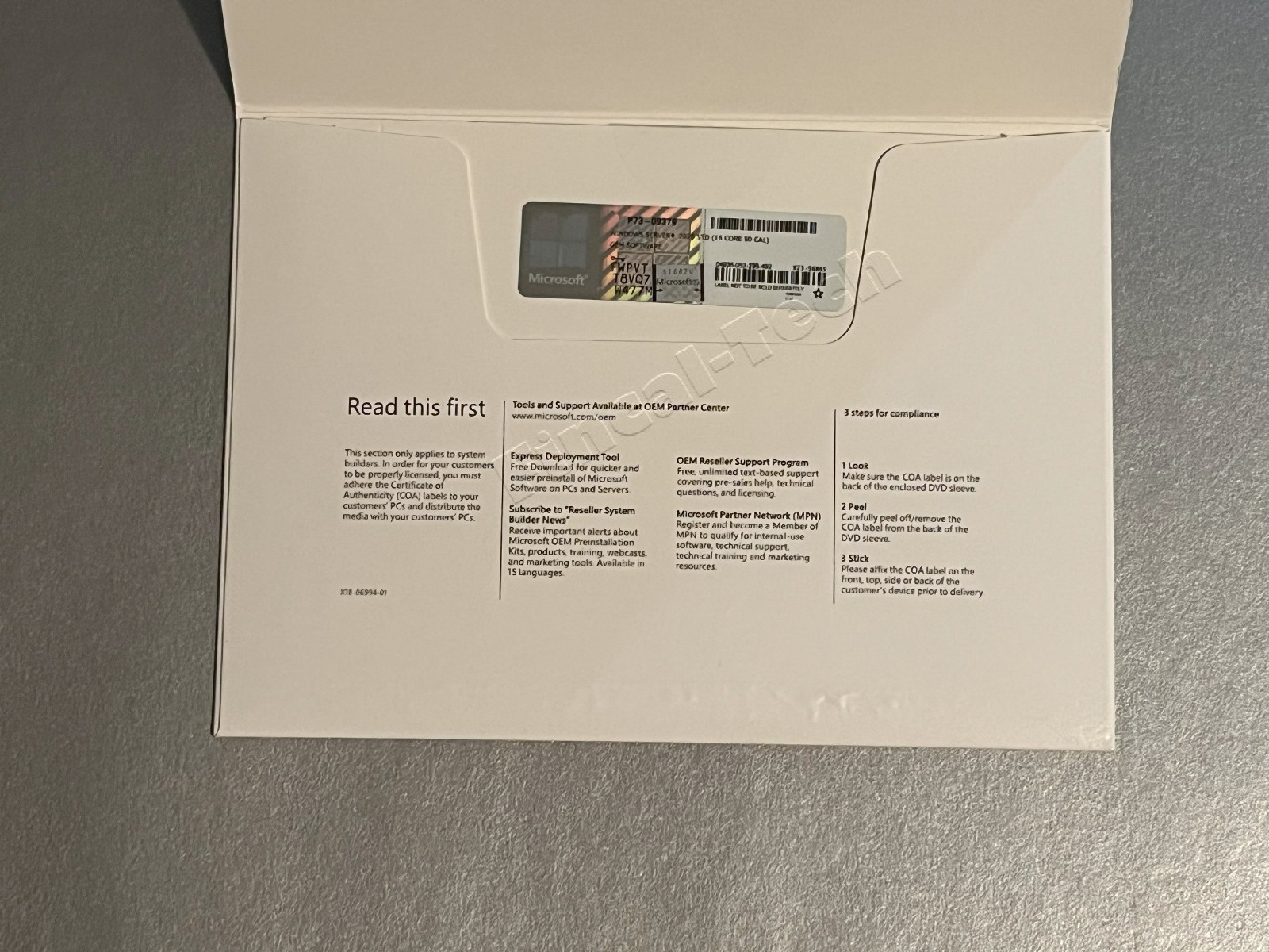 New Win Server 2025 Standard x64 bit- 16 Core 50 Cal [Brand New] & HHD